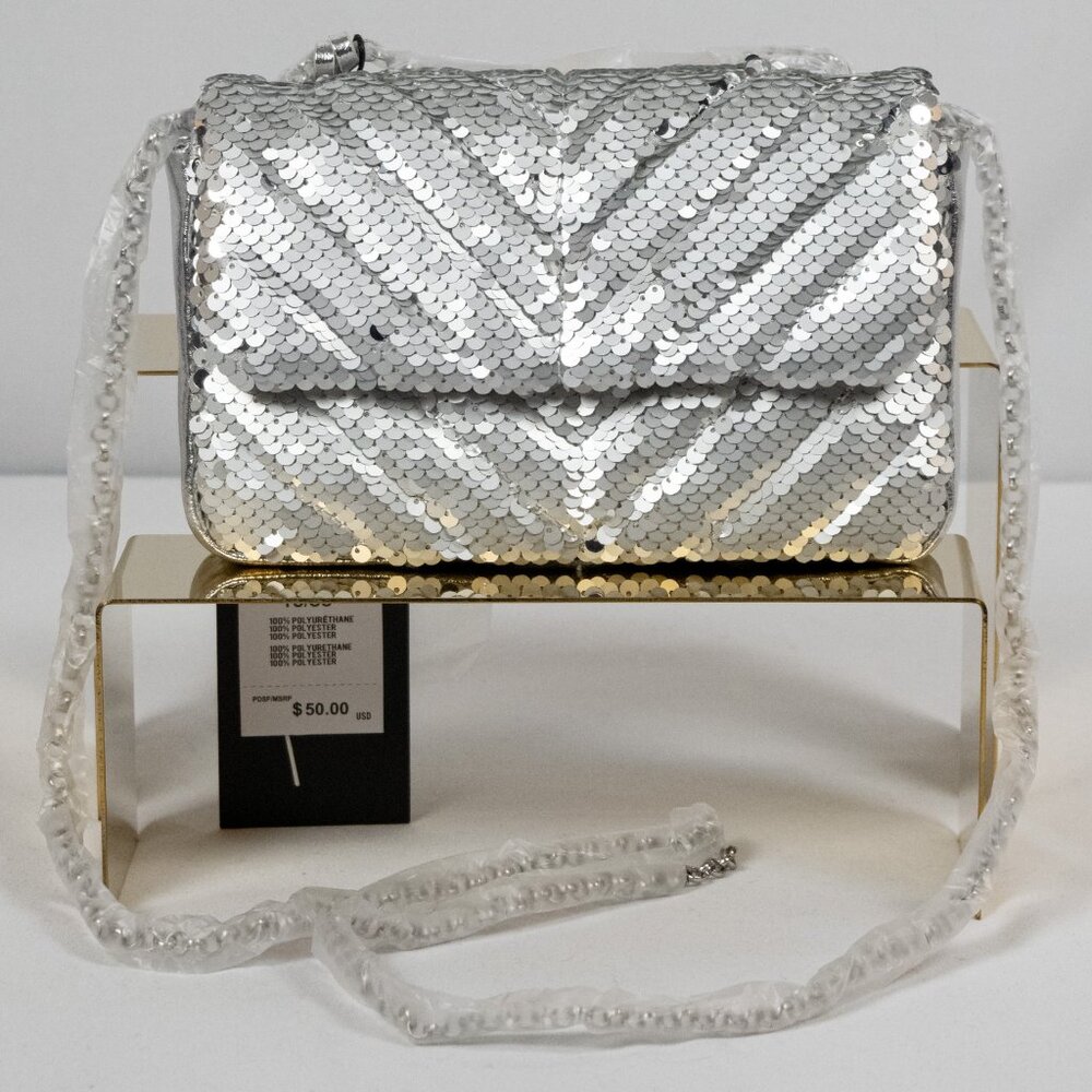 Nicole Miller Sequin Clutch - Picture 1 of 6